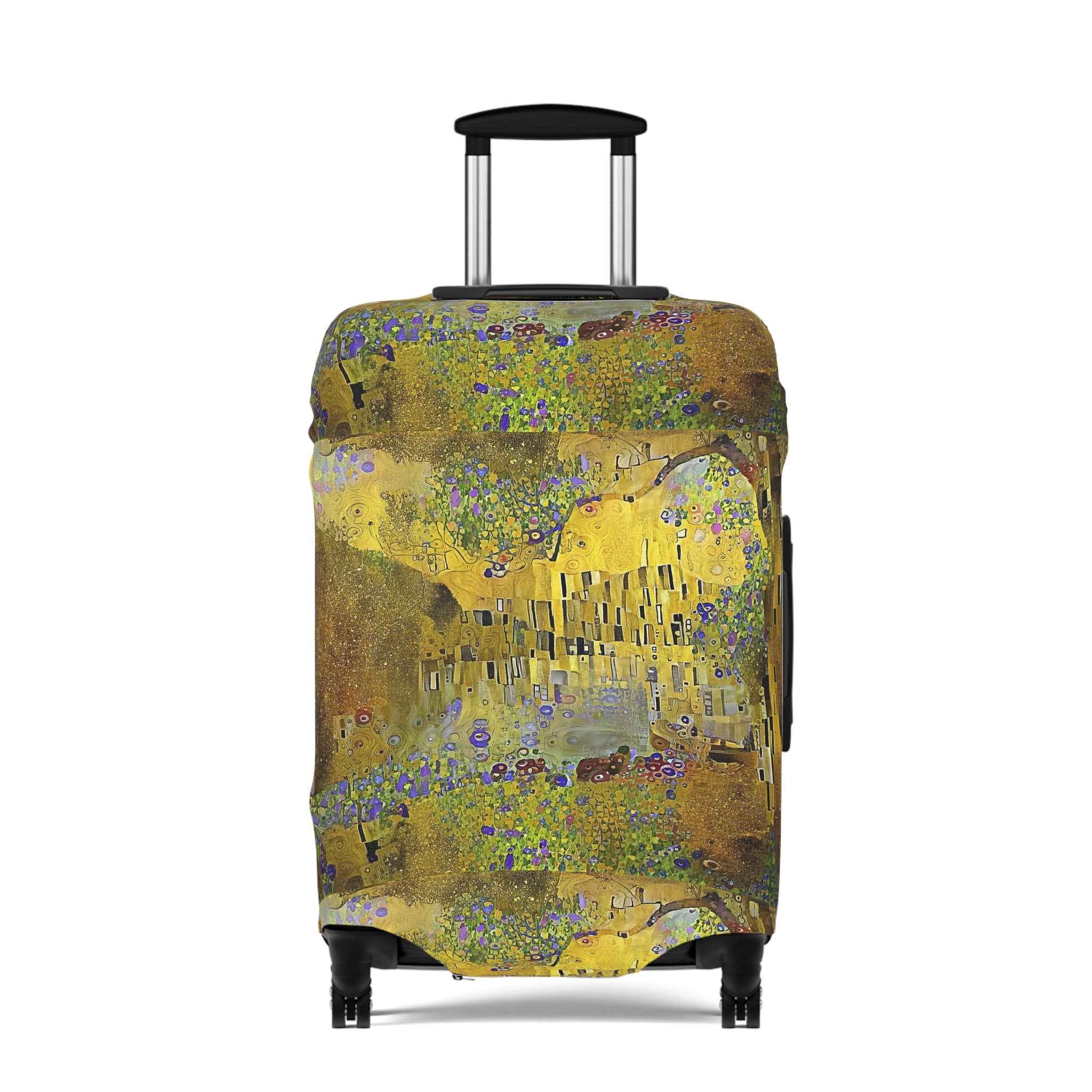 Klimt-Inspired Luggage Cover - Exclusive Design by Rosetta Creative Boutique - Rosetta Creative Boutique